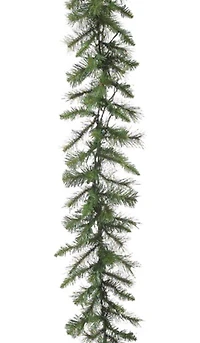 9' x 12'' Mixed Green Canyon Pine Artificial Christmas Garland - Unlit