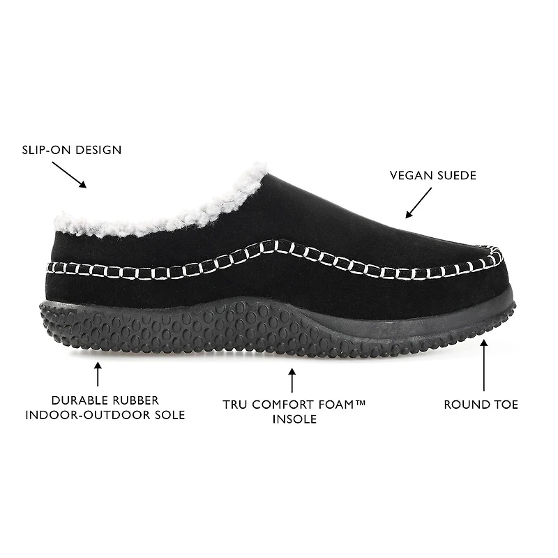 Vance Co Jc Godwin Mens Moccasin Slippers