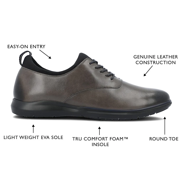 Thomas And Vine Hyde Mens Round Closed Toe Loafers