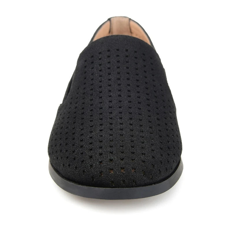 Journee Collection Lucie Womens Round Closed Toe Loafers