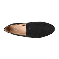 Journee Collection Lucie Womens Round Closed Toe Loafers