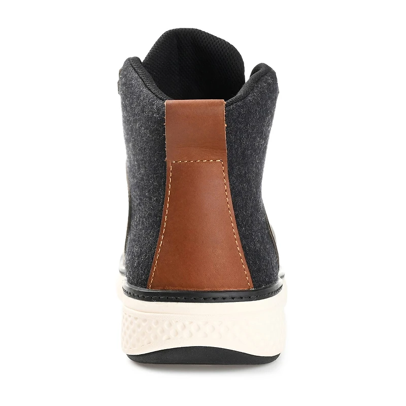Territory Mens Drifter Block Heel Lace-Up Boots