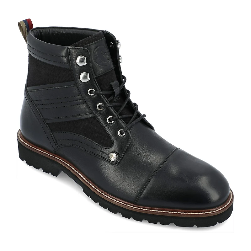 Thomas And Vine Mens Feron Flat Heel Lace Up Boots