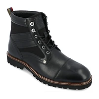 Thomas And Vine Mens Feron Flat Heel Lace Up Boots