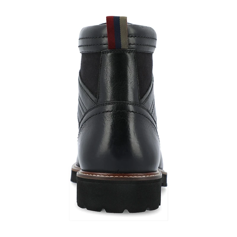 Thomas And Vine Mens Feron Flat Heel Lace Up Boots