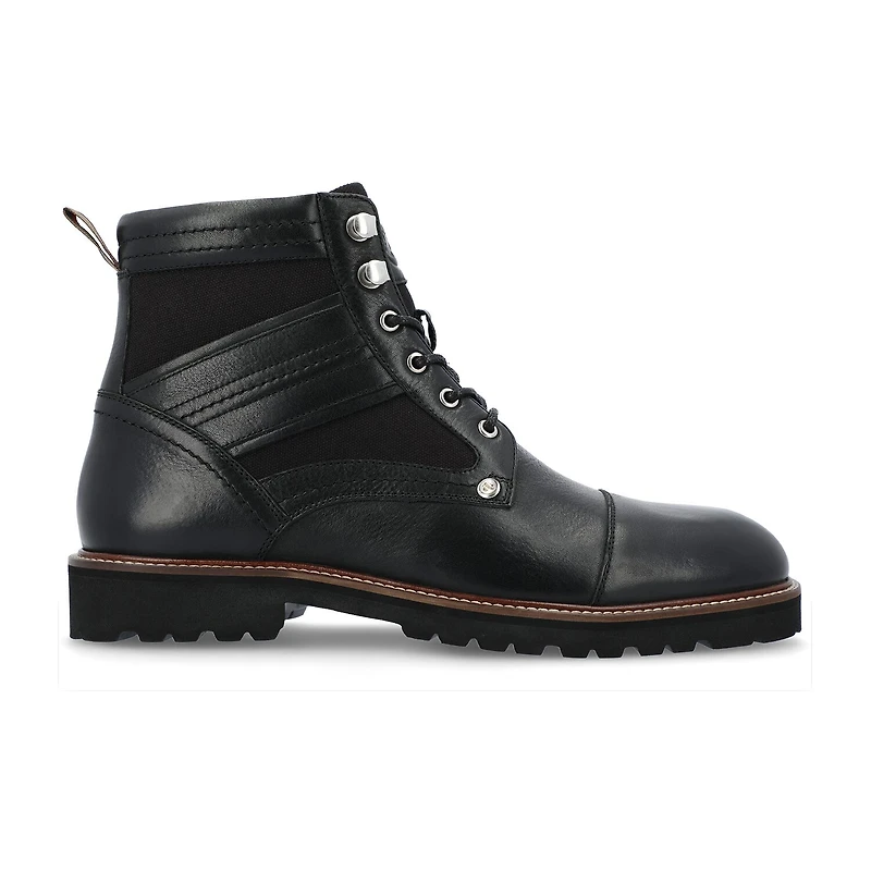 Thomas And Vine Mens Feron Flat Heel Lace Up Boots