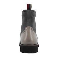 Thomas And Vine Mens Welch Flat Heel Lace Up Boots