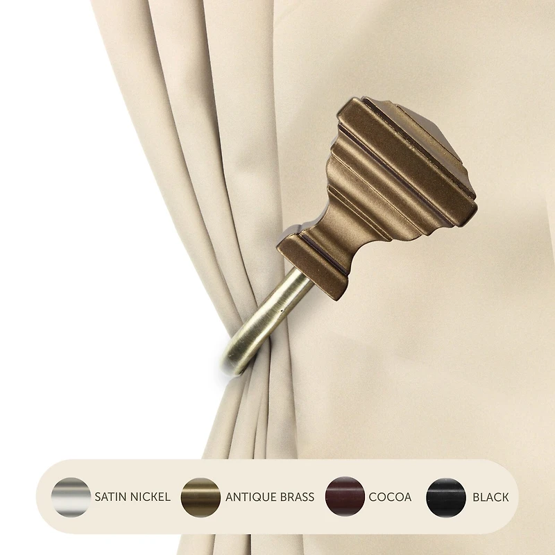 Rod Desyne Eudora 2-pc. Curtain Holdback