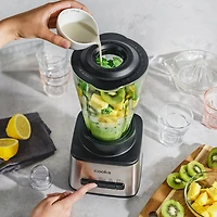 Cooks 48-oz. Glass Jar Stainless Steel Blender