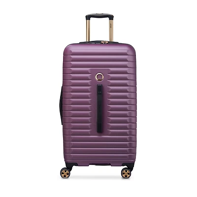 Delsey Paris Cruise 3.0 Trunk 26 Inch Hardside LIGHTWEIGHT Checked Spinner Luggage