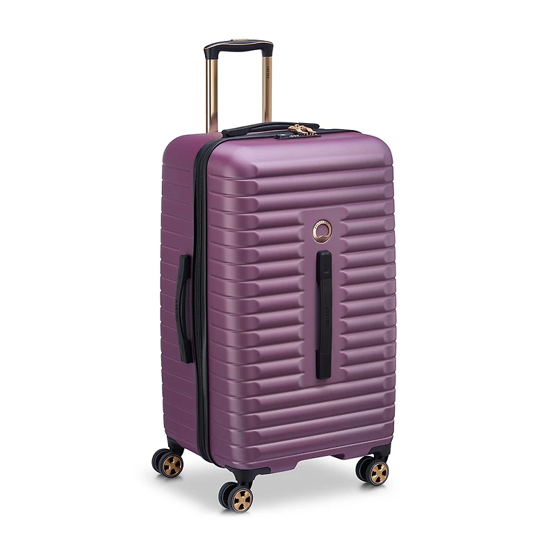 Delsey Paris Cruise 3.0 Trunk 26 Inch Hardside LIGHTWEIGHT Checked Spinner Luggage