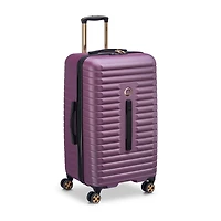 Delsey Paris Cruise 3.0 Trunk 26 Inch Hardside LIGHTWEIGHT Checked Spinner Luggage