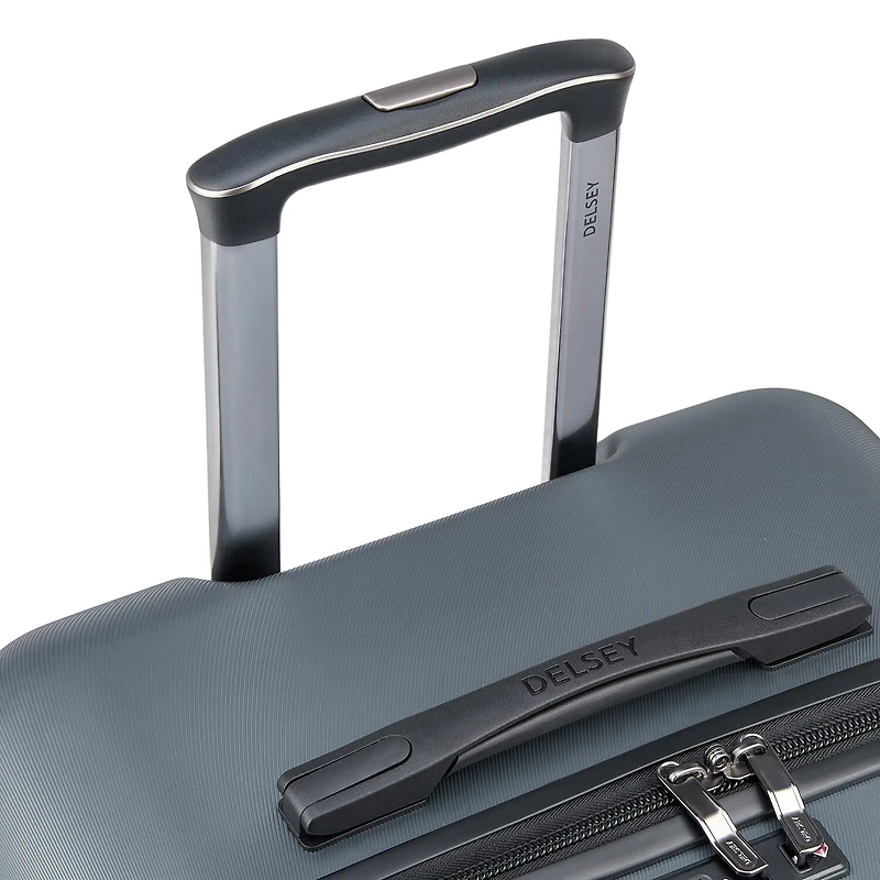 Delsey Paris Cruise 3.0 Trunk 26 Inch Hardside LIGHTWEIGHT Checked Spinner Luggage