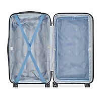 Delsey Paris Cruise 3.0 Trunk 26 Inch Hardside LIGHTWEIGHT Checked Spinner Luggage