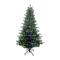 Kurt Adler Led Jackson 6 Foot Pre-Lit Pine Christmas Tree