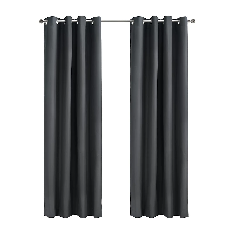 Thermaplus Alpine Grommet Top Energy Saving Blackout Single Curtain Panel