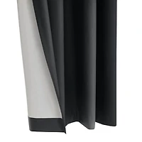 Thermaplus Alpine Grommet Top Energy Saving Blackout Single Curtain Panel