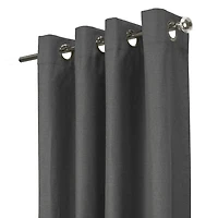 Thermaplus Edison Grommet Top Energy Saving 100% Blackout Single Curtain Panel