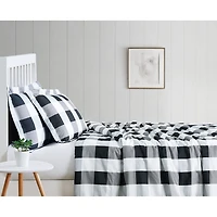 Truly Soft Buffalo Plaid Duvet Cover Set
