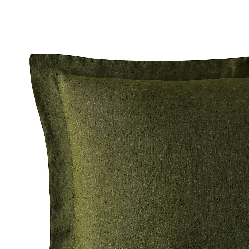 Brooklyn Loom Flax Linen 3-pc. Duvet Cover Set