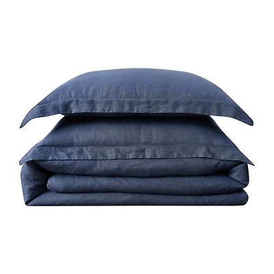 Brooklyn Loom Linen 3-pc. Duvet Cover Set