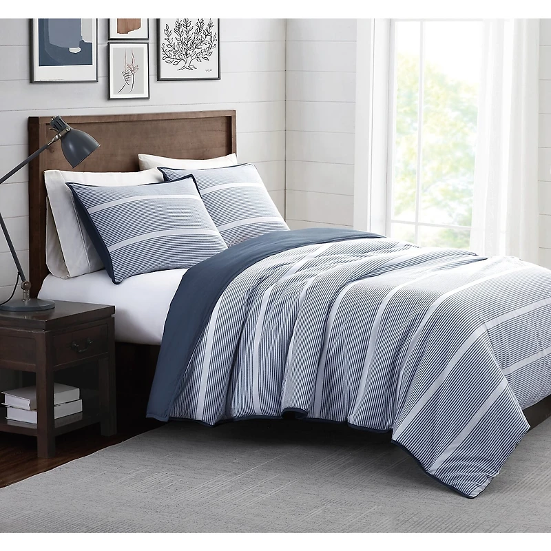 Brooklyn Loom Niari Yarn Dye 3-pc. Duvet Cover Set