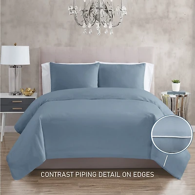 Christian Siriano New York 300tc Cotton Sateen Duvet Cover Set
