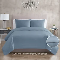 Christian Siriano New York 300tc Cotton Sateen Duvet Cover Set