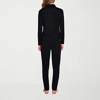 Ilusion Womens Long Sleeve 2-pc. Pajama Set