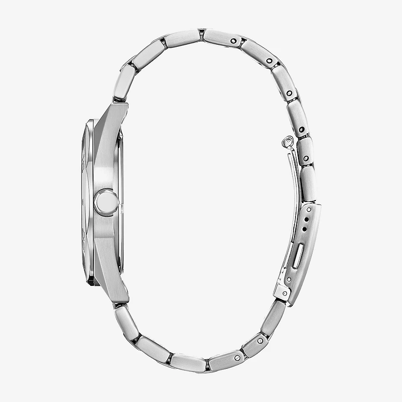 Citizen Mens Silver Tone Stainless Steel Bracelet Watch Bm7630-80l