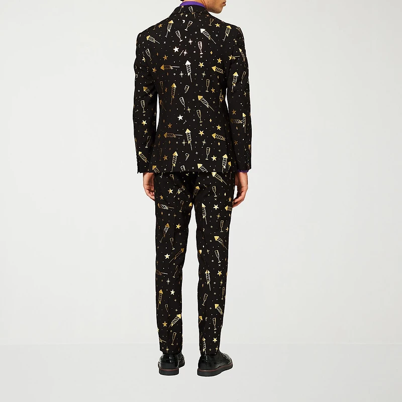 Opposuits Fancy Fireworks Mens 3-pc. Suit Set