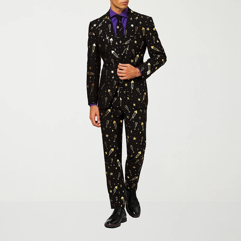 Opposuits Fancy Fireworks Mens 3-pc. Suit Set