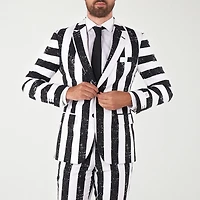 Opposuits Beetlejuice Mens 3-pc. Suit Set