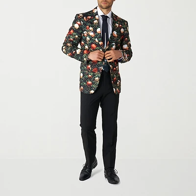 Opposuits Christmas Shine Pine Mens 3-pc. Suit Set