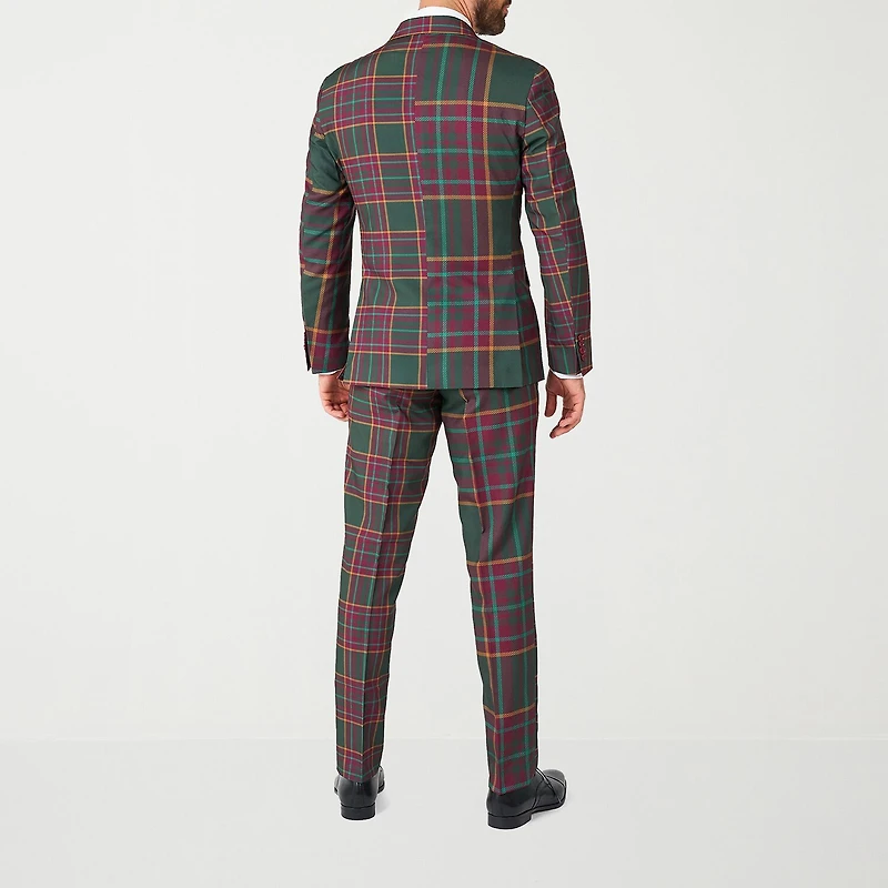 Opposuits Christmas Mixed Mesh Mens 3-pc. Suit Set