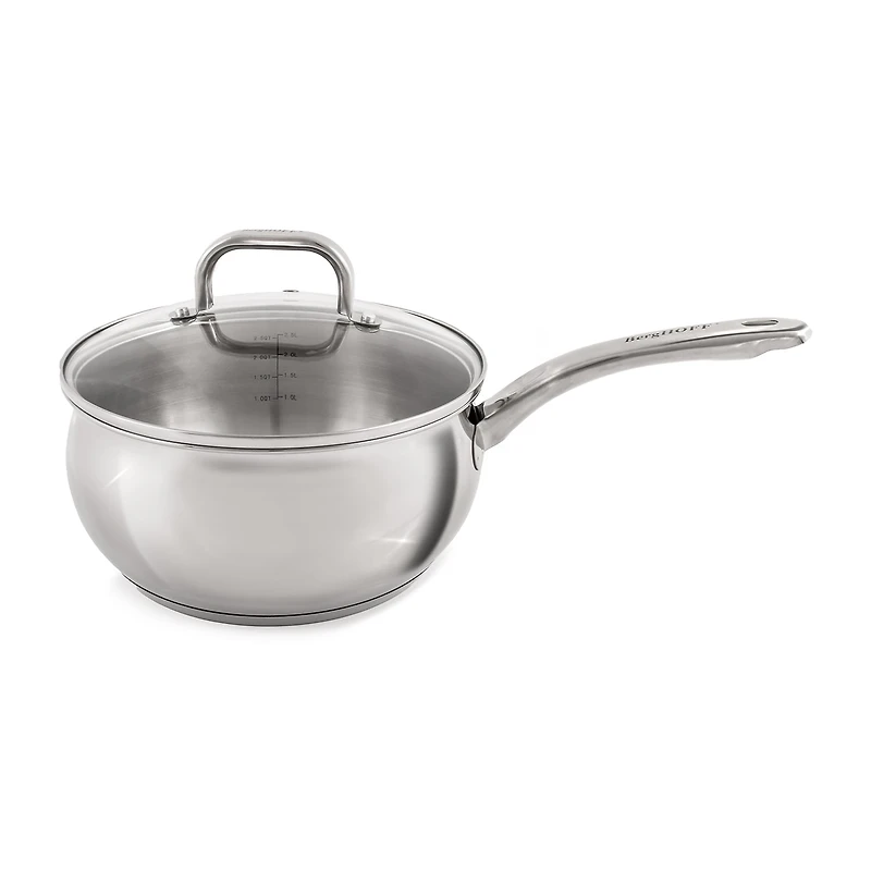 BergHOFF Belly Shape 18/10 Stainless Steel 3-pc.Cookware Set