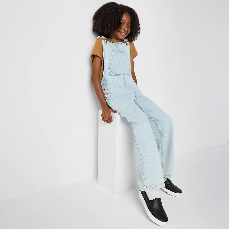 Thereabouts Little & Big Kid Girls Overalls