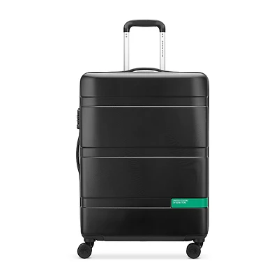 Delsey Paris X United Colors Of Benetton Now! Inch Hardside Checked Spinner Luggage
