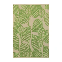 Covington Home Celestia Mixed Pile Tropical Indoor Outdoor Rectangular Area Rug