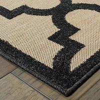 Covington Home Celestia Mixed Pile Lattice Indoor Outdoor Rectangular Area Rug
