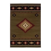 Covington Home Harlow Southwest Lodge 46"X65" Indoor Rectangular Accent Rug