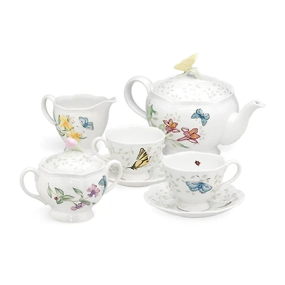 Lenox Butterfly Meadow 7-pc. Porcelain Tea Set