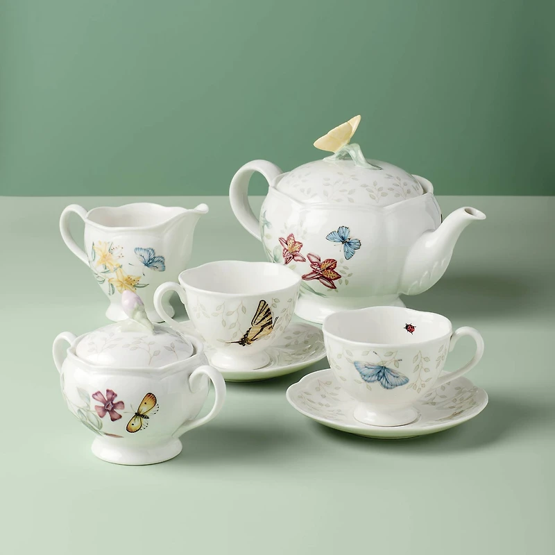 Lenox Butterfly Meadow 7-pc. Porcelain Tea Set