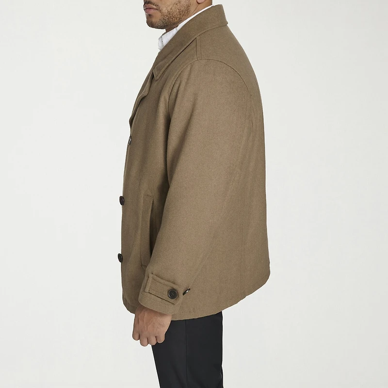 Dockers Unisex Adult Midweight Big and Tall Peacoat