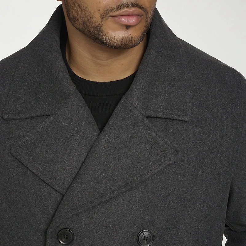 Dockers Unisex Adult Midweight Big and Tall Peacoat