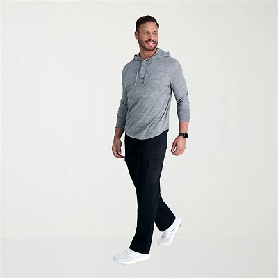 Haggar Stretch Comfort Cargo Mens Fabric Classic Fit Pant