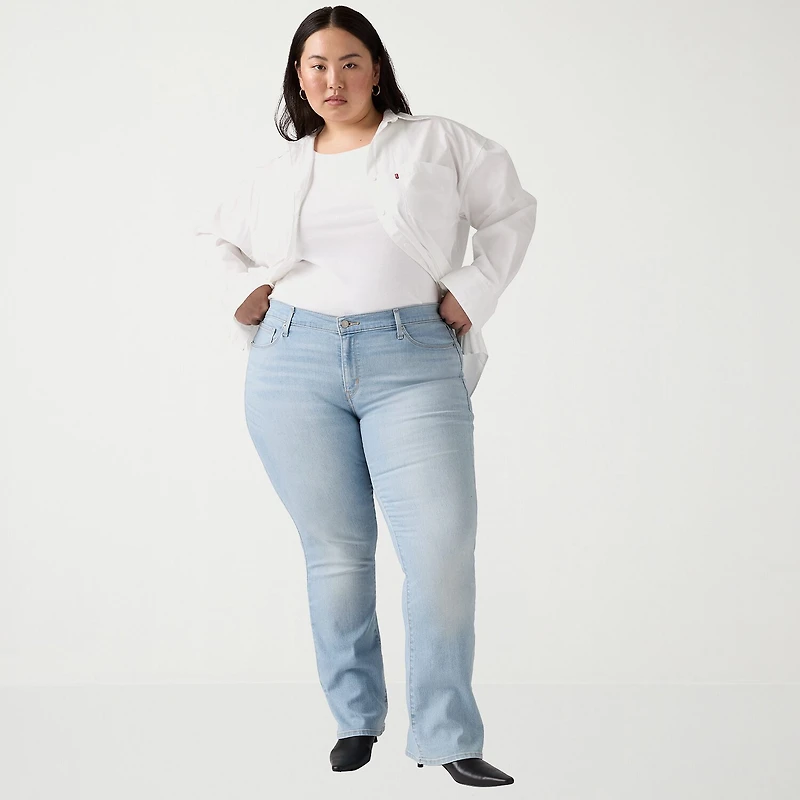 Levi's® Womens Plus 415™ Stretch Fabric Bootcut Jean