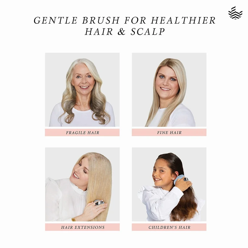 MANTA® Mirror Hair Brush