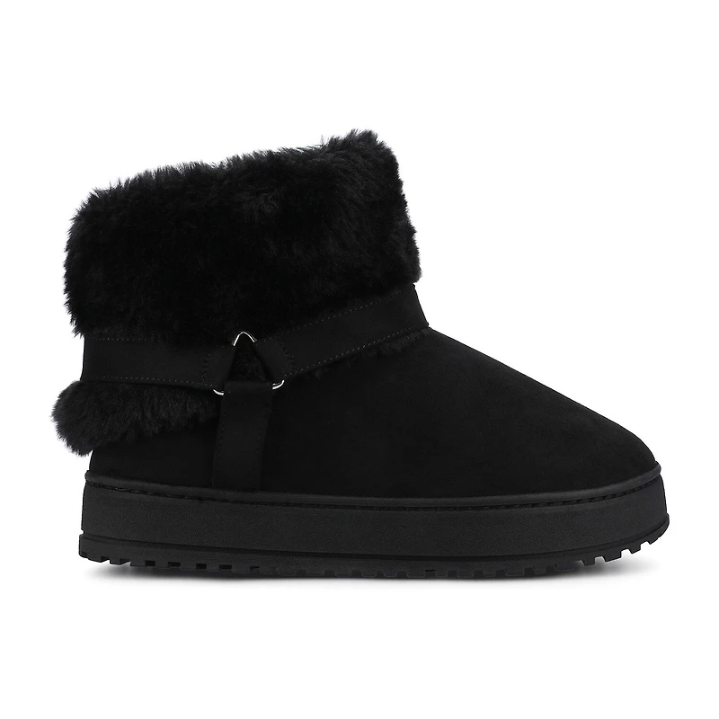 Journee Collection Womens Thada Flat Heel Booties