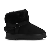 Journee Collection Womens Thada Flat Heel Booties